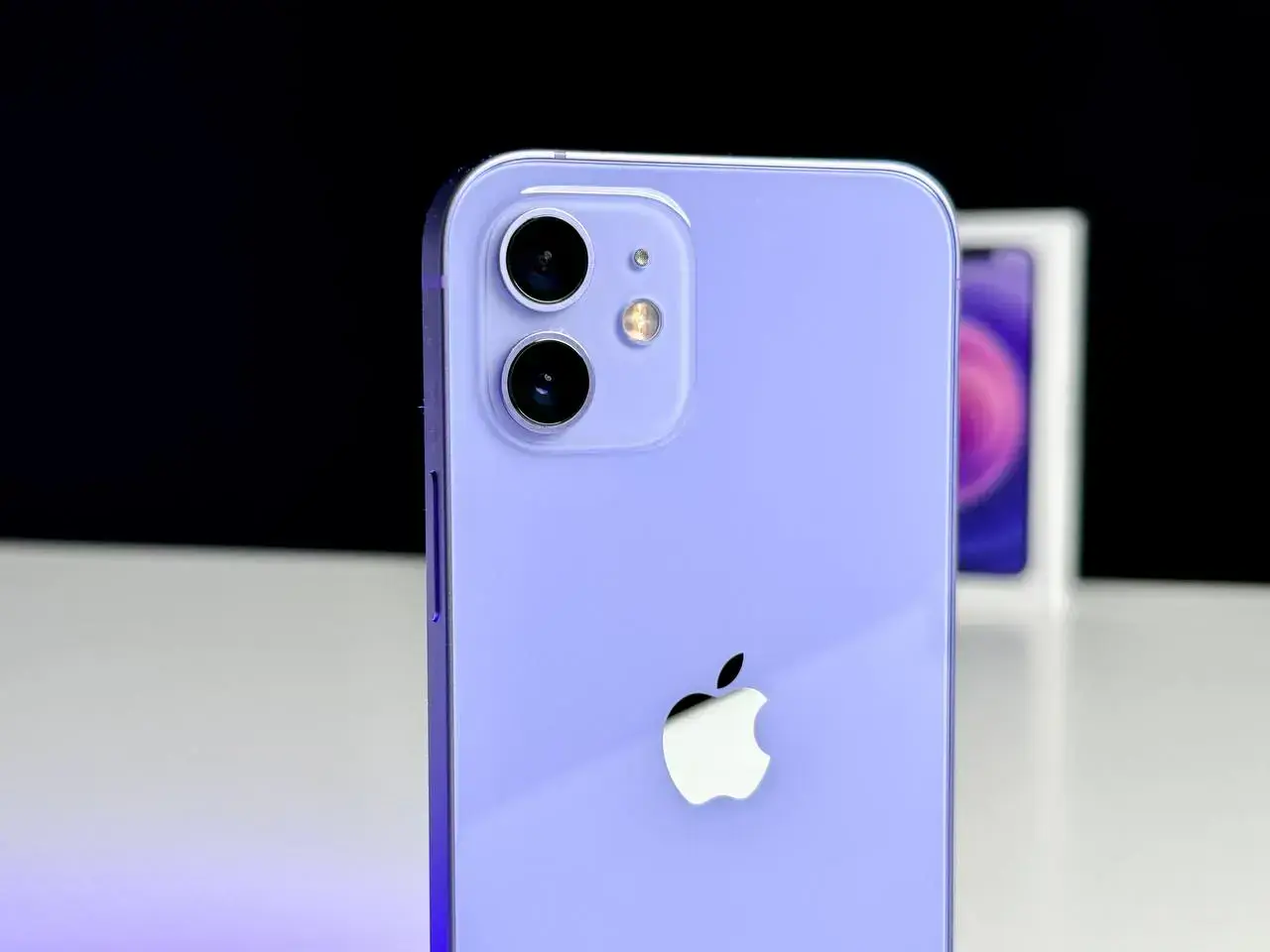 Б/у Apple iPhone 12 128GB Purple (MJNP3)🔋100%(Состояние - 9/10, Комплект - Полный | гарантия - 1 мес.)