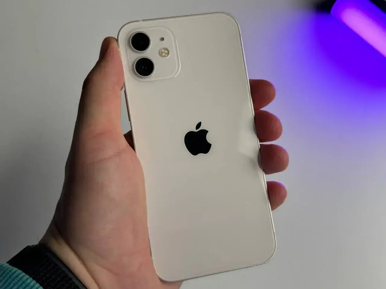 Б/у Apple iPhone 12 128GB White (MGHD3, MGJC3)🔋100%(Состояние - 8.5/10, Комплект - iPhone | гарантия - 1 мес.)