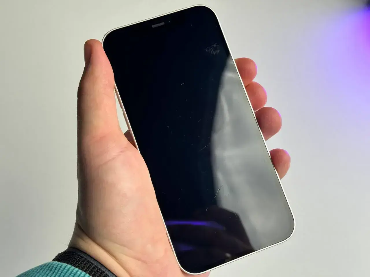 Б/у Apple iPhone 12 128GB White (MGHD3, MGJC3)🔋100%(Состояние - 8.5/10, Комплект - iPhone | гарантия - 1 мес.)