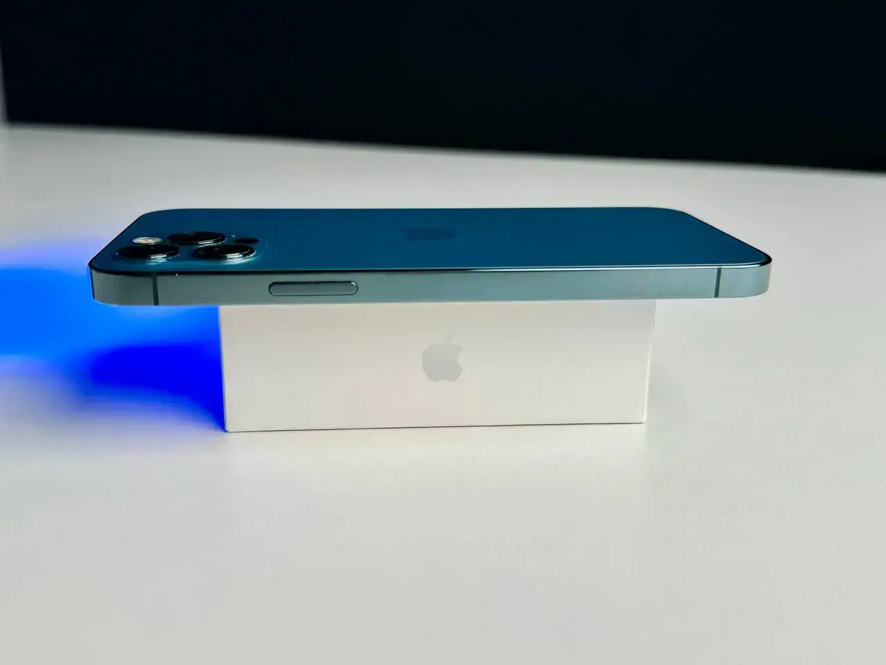 Б/у Apple iPhone 12 Pro 256GB Pacific Blue (MGLW3, MGMT3)🔋100%(Состояние - 9/10, Комплект - iPhone | гарантия - 1 мес.)