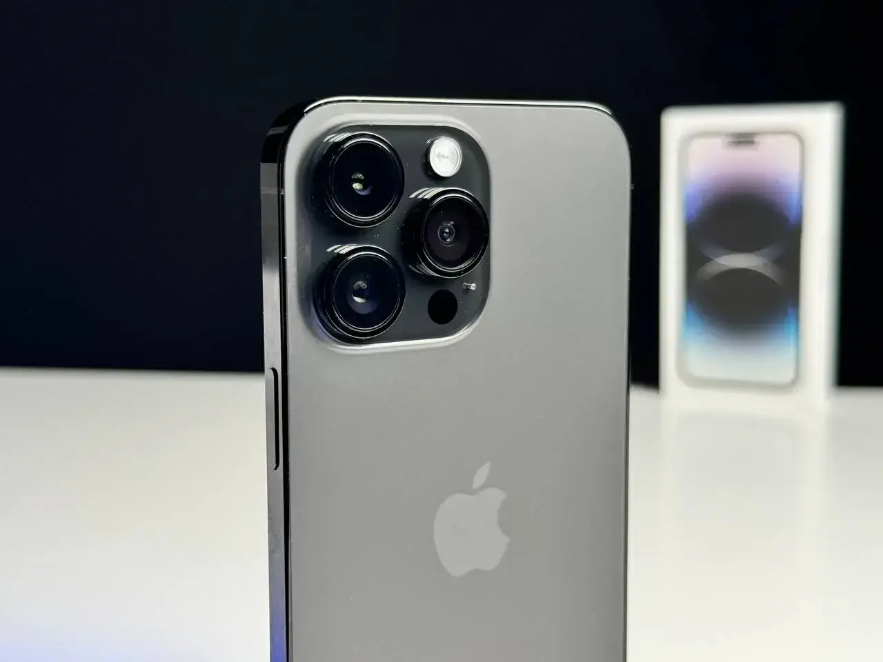 Б/у Apple iPhone 14 Pro Max 128GB Space Black (MQ9P3)🔋97%(Состояние - 10/10, Комплект - Полный | гарантия - 1 мес.)