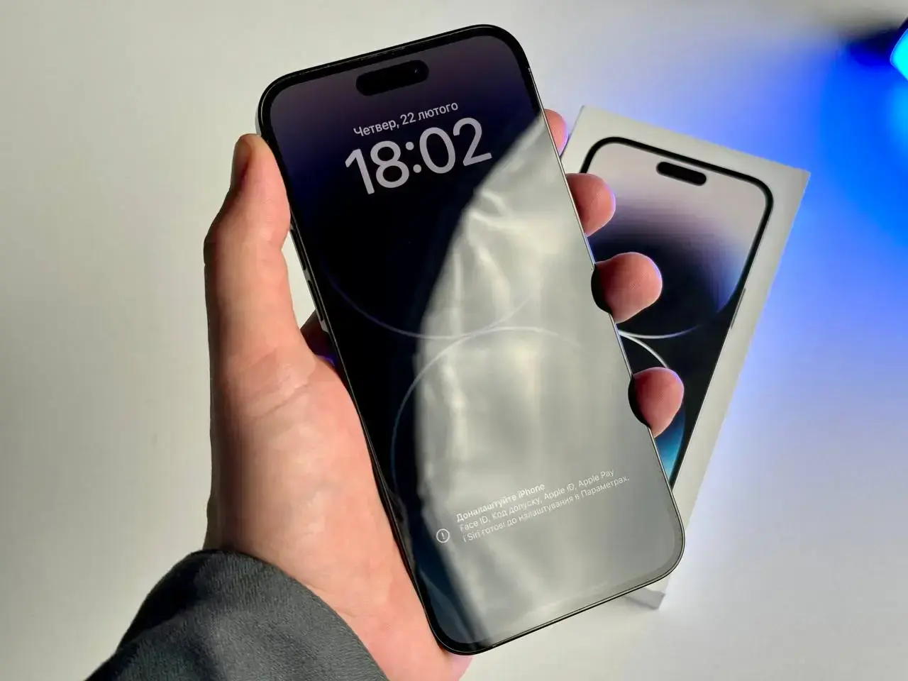 Б/у Apple iPhone 14 Pro Max 128GB Space Black (MQ9P3)🔋97%(Состояние - 10/10, Комплект - Полный | гарантия - 1 мес.)