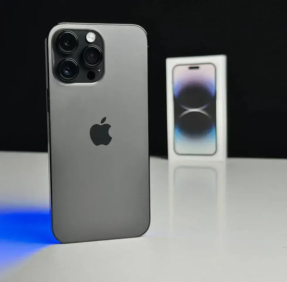 Б/у Apple iPhone 14 Pro Max 128GB Space Black (MQ9P3)🔋97%(Состояние - 10/10, Комплект - Полный | гарантия - 1 мес.)