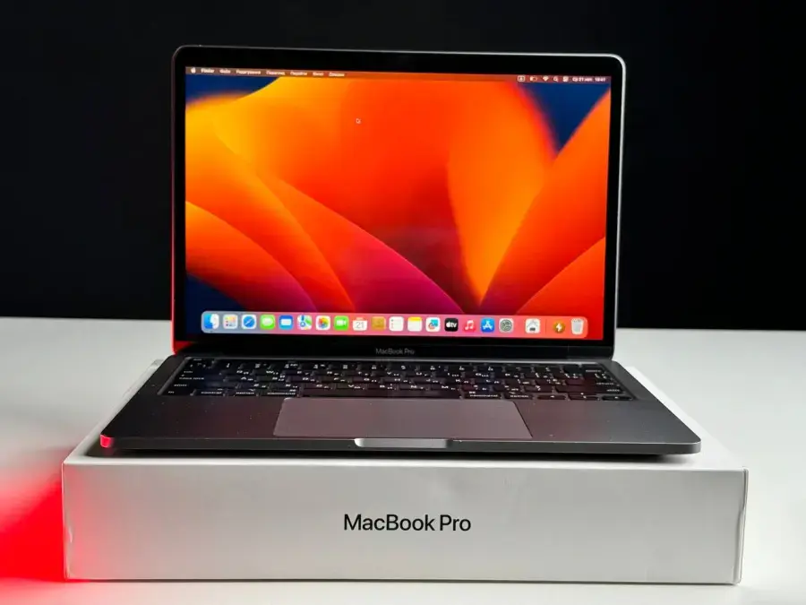 Вживаний MacBook Pro 13" Space Gray (MXK52) 2020 (i5/8 ГБ/512 SSD)🔋81% (Стан - 8/10. Комплект - повний | гарантія - 3 міс.) - Cycle 378