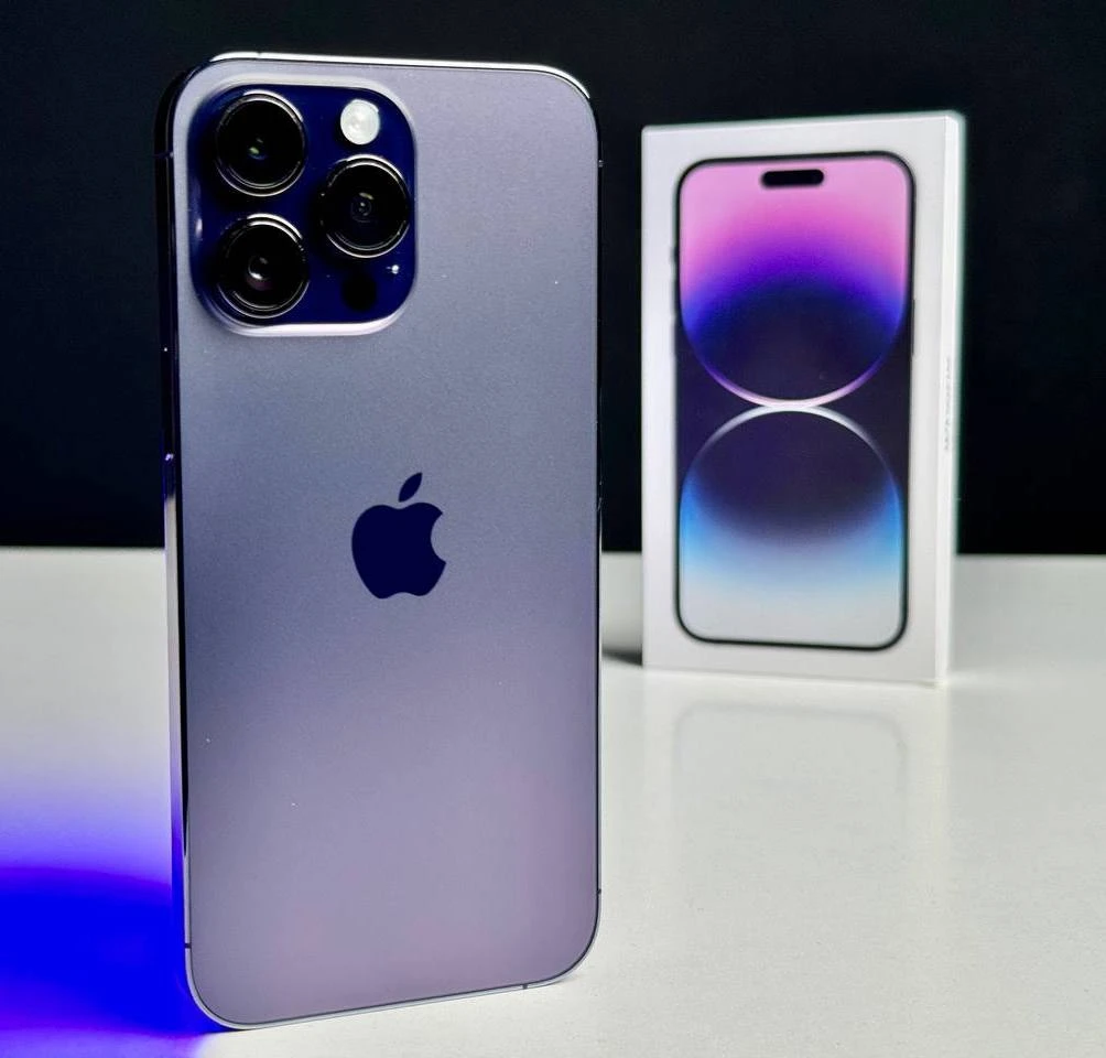 USED Apple iPhone 14 Pro Max 128GB Deep Purple (MQ9T3)🔋86%(Состояние - 9.5/10, Комплект - полное | гарантия - 1 мес.)