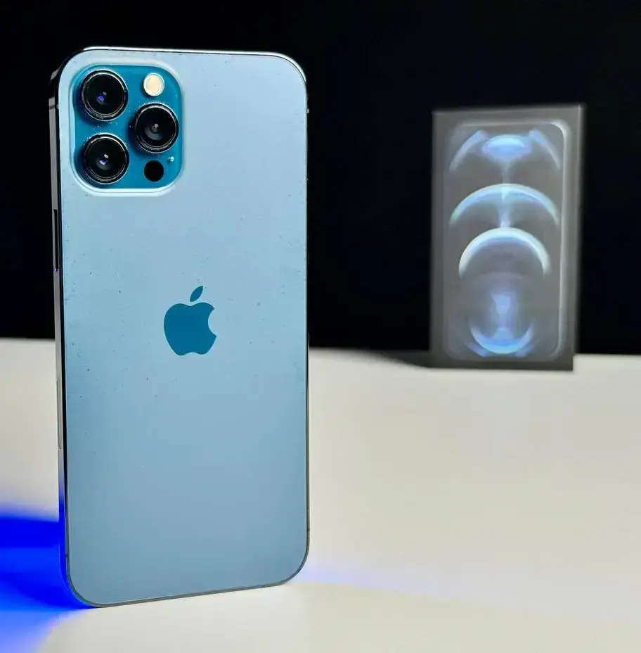USED Apple iPhone 12 Pro Max 256GB Pacific Blue (MGCN3, MGDF3)🔋100%(Стан - 9/10, Комплект - повний | гарантія - 1 міс.)