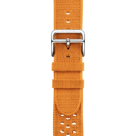 Ремінець Apple Watch Hermès 38/40/41mm Orange Tricot Single Tour (MWP93)