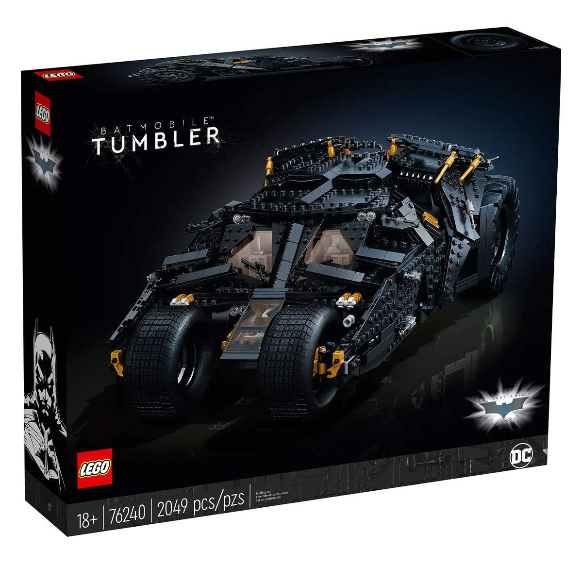Блоковый конструктор LEGO Бэтмобиль Тумблер (76240)