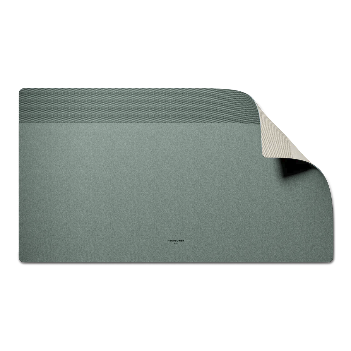 Двосторонній настільний килимок Native Union Dual Sided Desk Mat - Slate Green/Sandstone (DESK-MAT-GRNSAN)