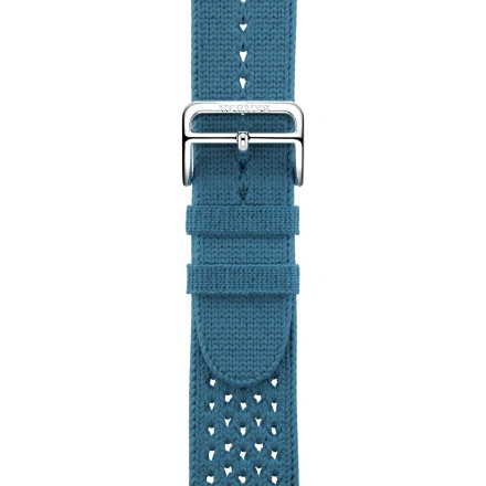 Ремешок Apple Watch Hermès 38/40/41mm Bleu Jean Tricot Single Tour (MWP83)