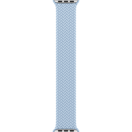 Ремешок Apple Light Blue Braided Solo Loop - Size 10 для Apple Watch 42/44/45/49mm (MWLL3)