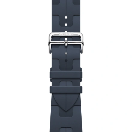 Ремінець Apple Watch Hermès 42/44/45/49mm Navy Kilim Single Tour (MTHY3)