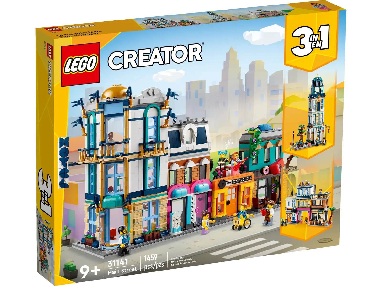 Блоковий конструктор LEGO Creator Центральна вулиця (31141)