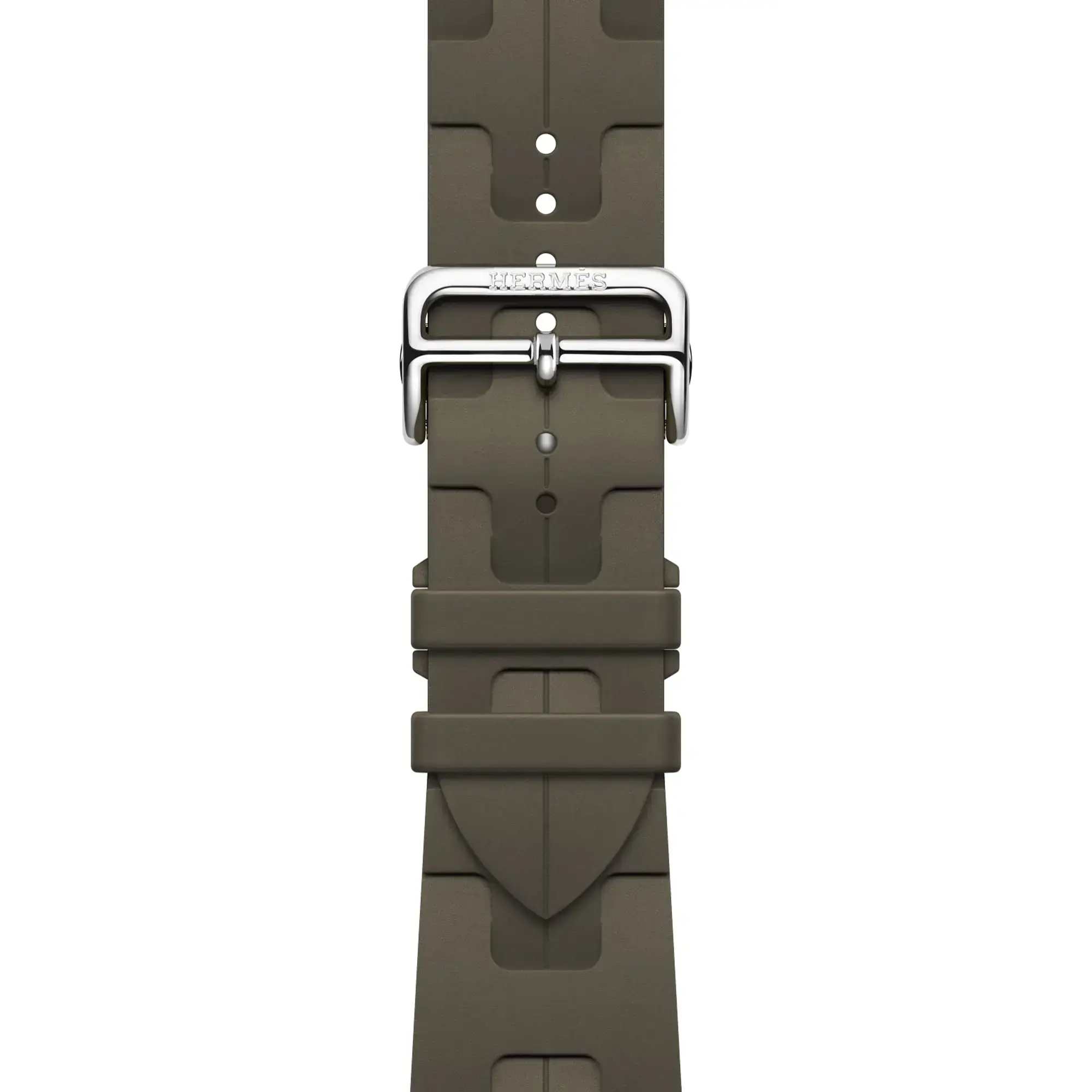Ремінець Apple Watch Hermès 42/44/45/49mm Kaki Kilim Single Tour (MTJ23)