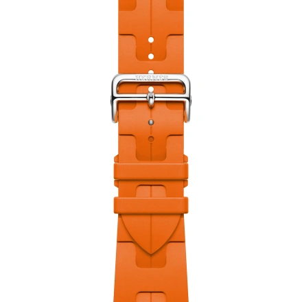 Ремешок Apple Watch Hermès 42/44/45/49mm Orange Kilim Single Tour (MTJ03, MXJM3)