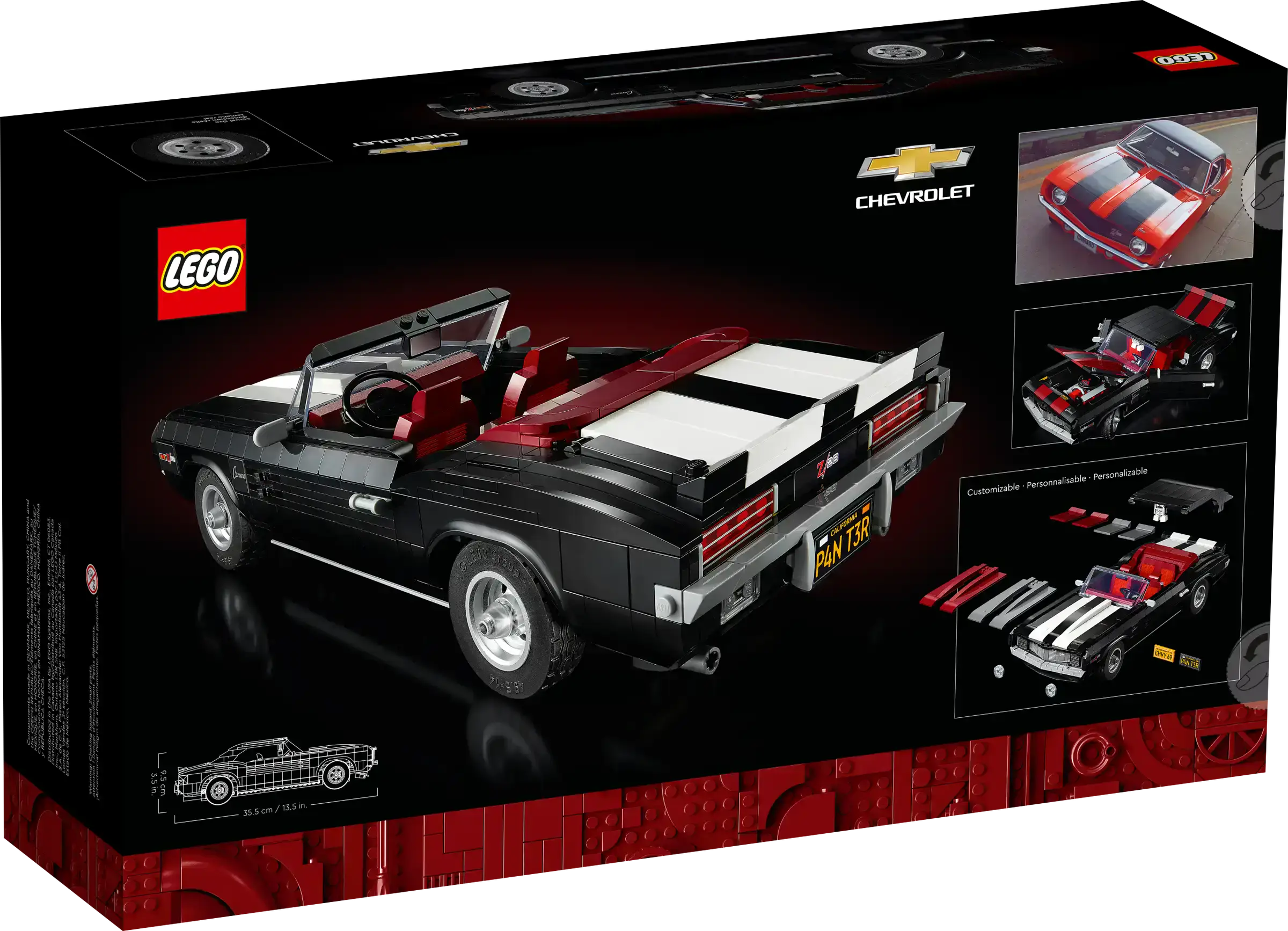 Авто-конструктор LEGO Icons Шевроле Камаро Z28 (10304)