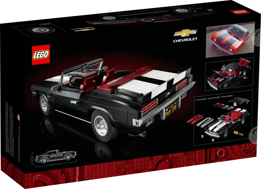 Авто-конструктор LEGO Icons Шевроле Камаро Z28 (10304)