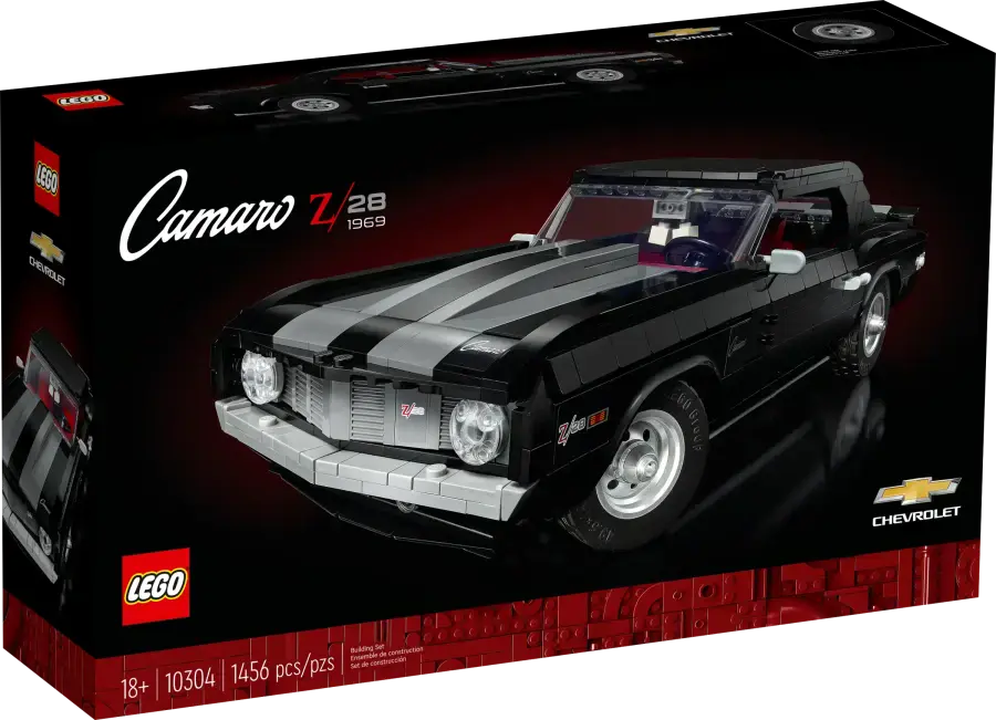 Авто-конструктор LEGO Icons Шевроле Камаро Z28 (10304)