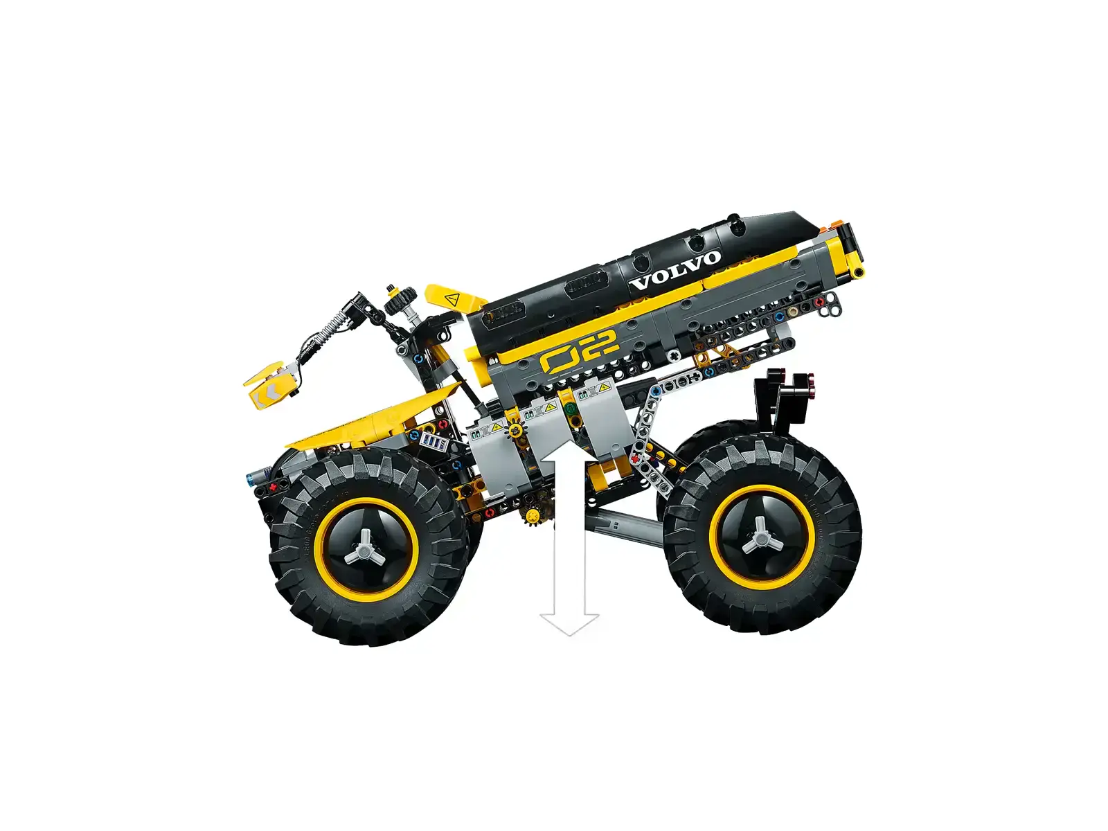 Авто-конструктор LEGO Technic VOLVO колісний навантажувач ZEUX (42081)