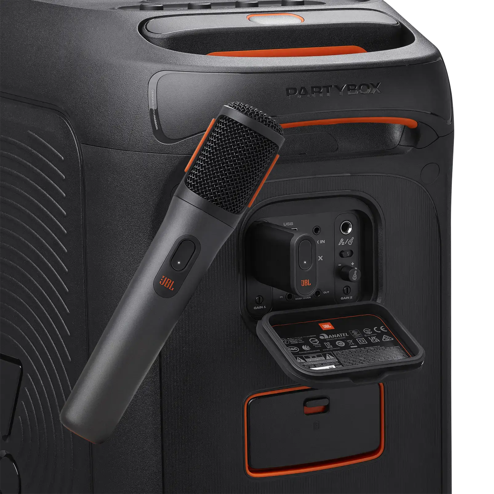 Бездротовий мікрофон JBL PartyBox Wireless Mic 2-pack (JBLPBWIRELESSMIC)