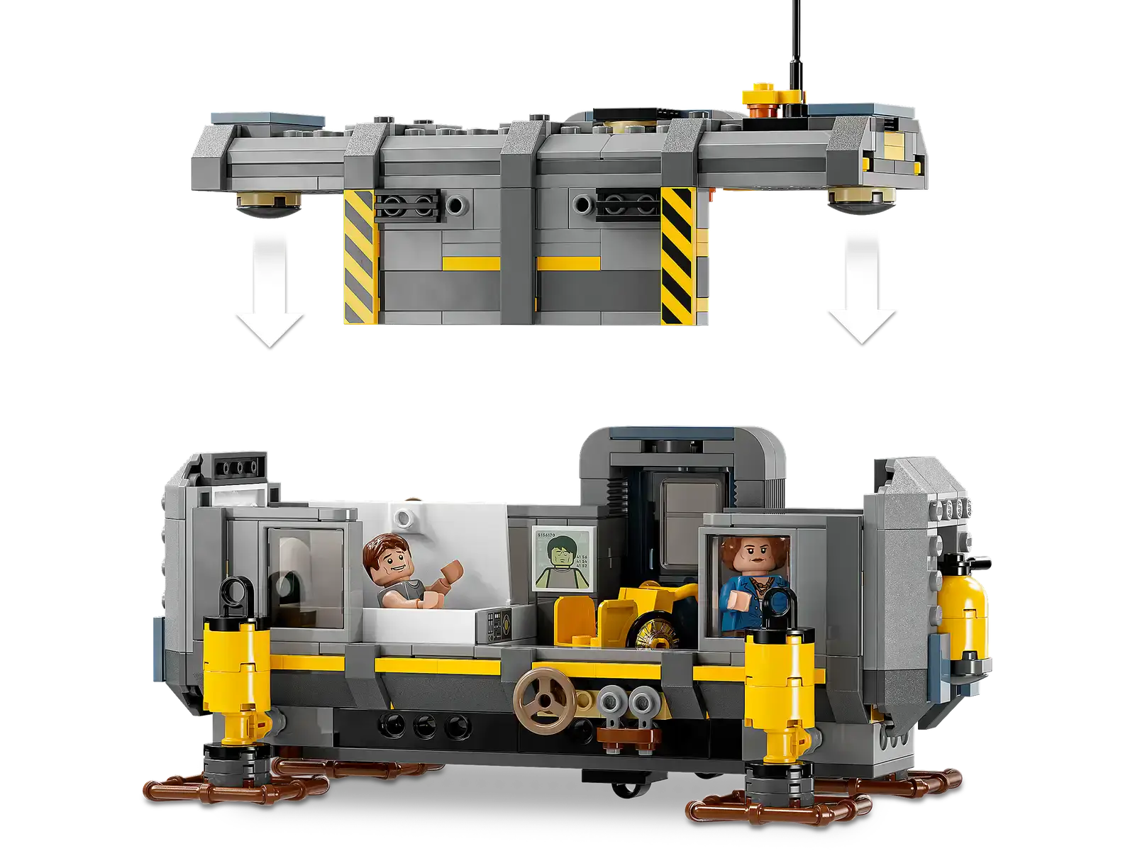 Блоковый конструктор LEGO Avatar Горы Аллилуйя: 26-й участок и грузовой конвертоплан «Самсон» (75573)
