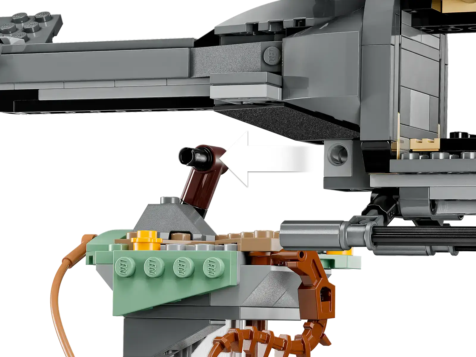 Блоковый конструктор LEGO Avatar Горы Аллилуйя: 26-й участок и грузовой конвертоплан «Самсон» (75573)