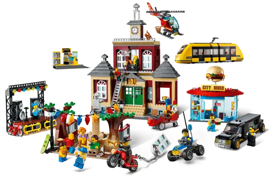 Блоковий конструктор LEGO City Головна площа (60271)