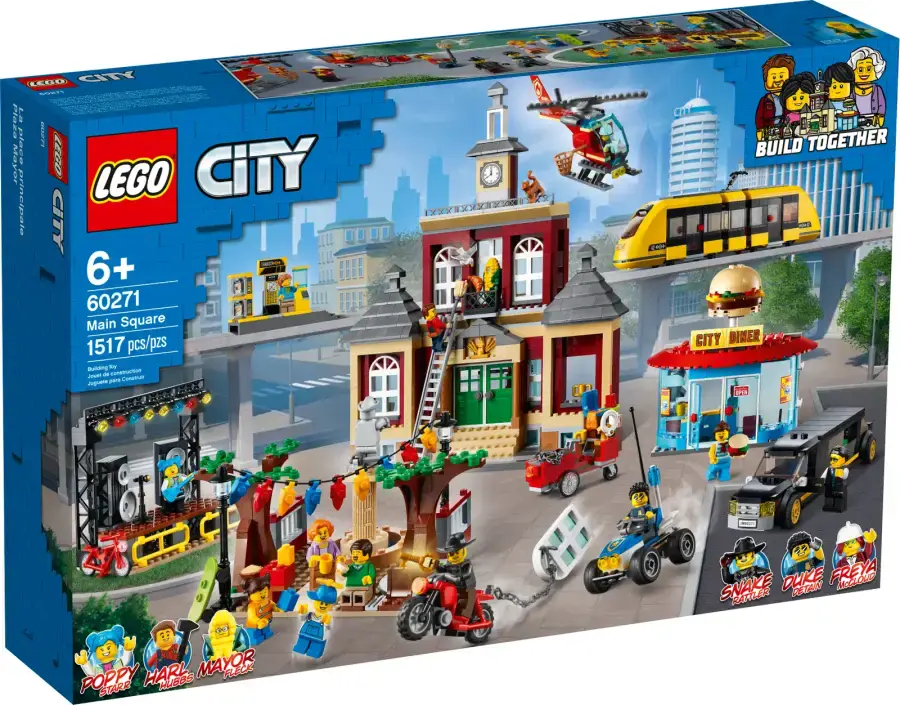 Блоковий конструктор LEGO City Головна площа (60271)
