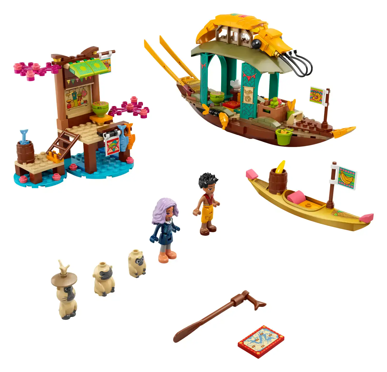 Блоковий конструктор LEGO Disney Princess Човен Буна (43185)