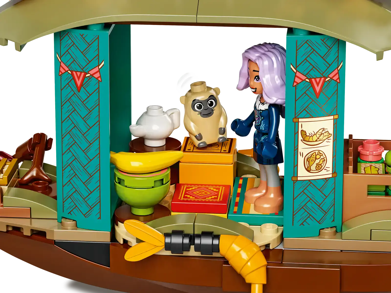Блоковий конструктор LEGO Disney Princess Човен Буна (43185)