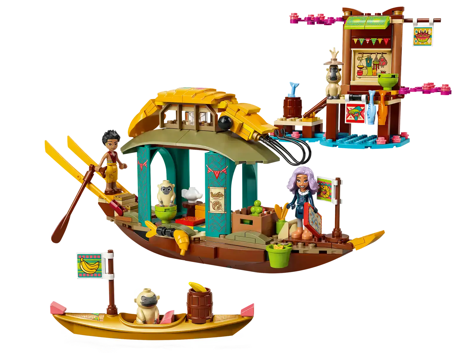 Блоковий конструктор LEGO Disney Princess Човен Буна (43185)