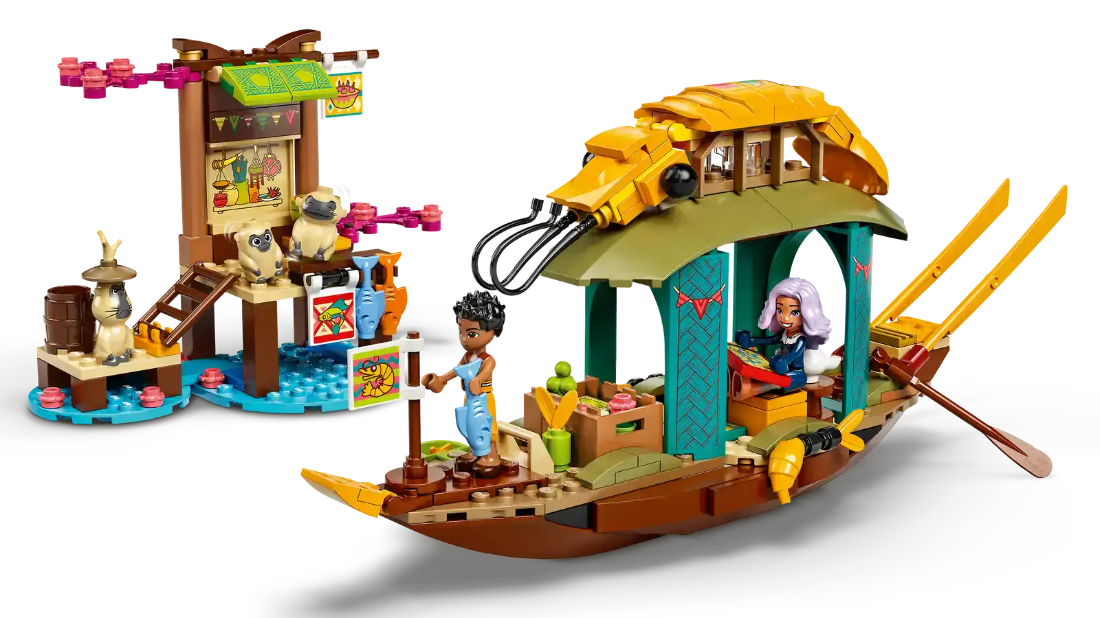 Блоковий конструктор LEGO Disney Princess Човен Буна (43185)