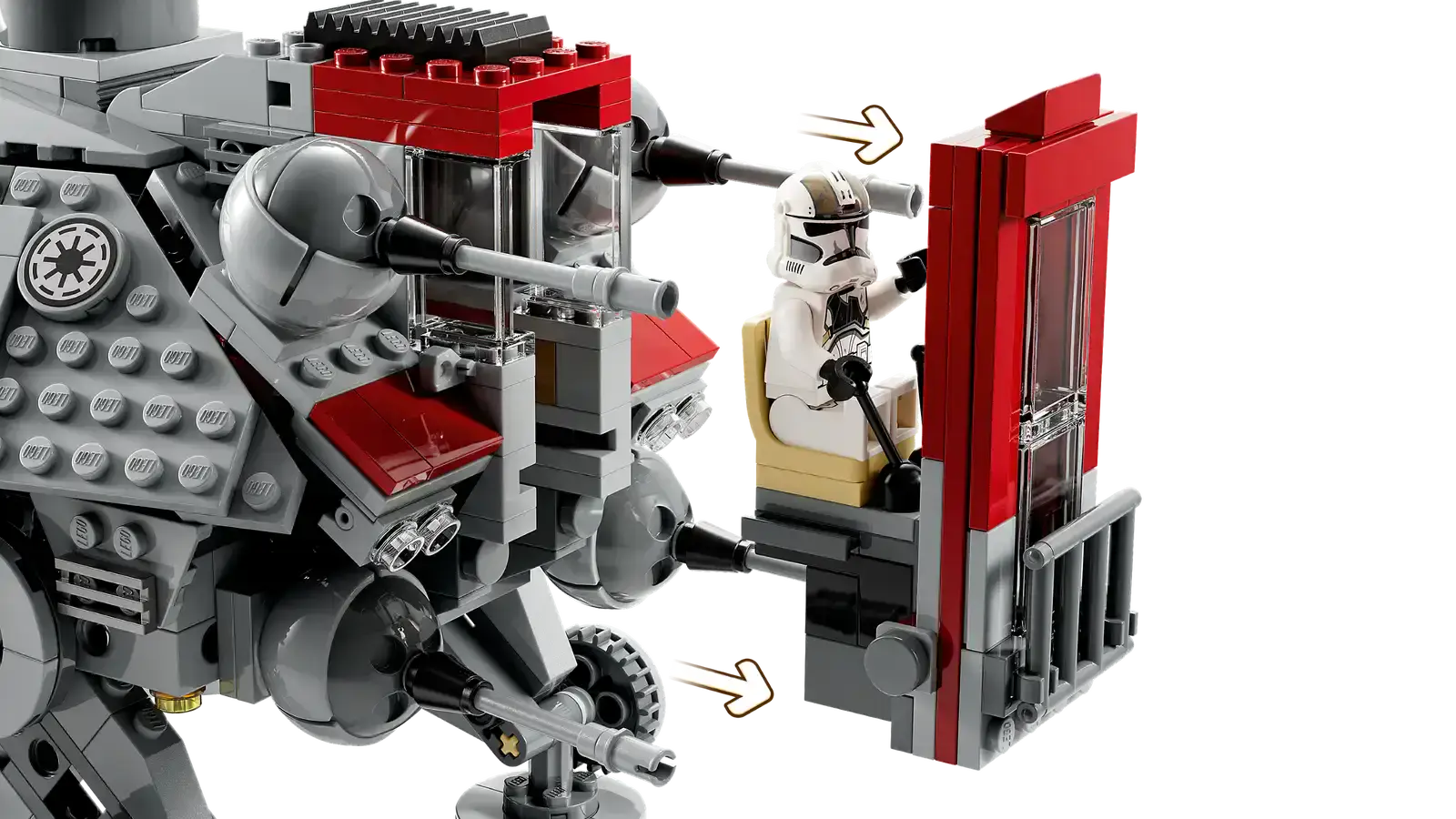 Блоковый конструктор LEGO Шагоход AT-TE (75337)