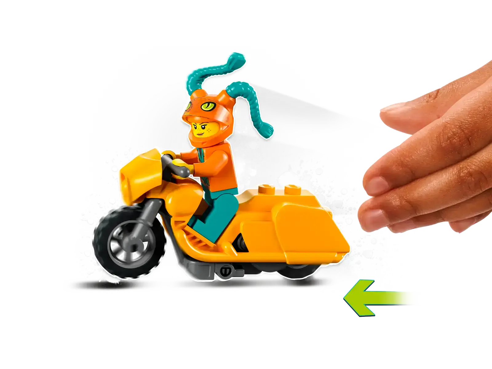 Блоковый конструктор LEGO Трюковая арена Двойная петля (60339)