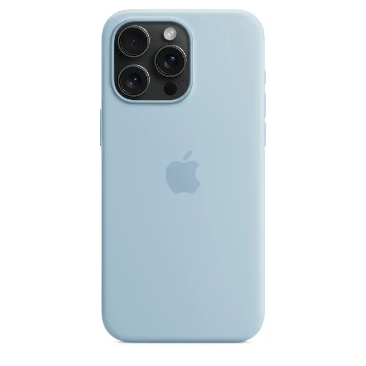 Чехол Apple iPhone 15 Pro Max Silicone Case with MagSafe - Light Blue (MWNR3)
