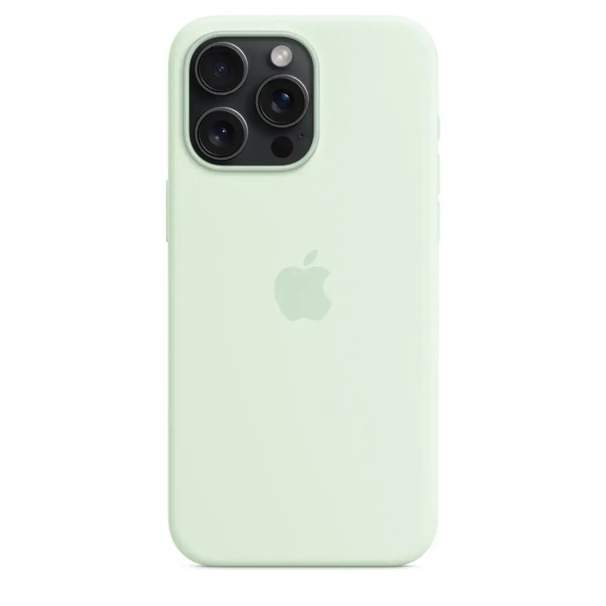 Чехол Apple iPhone 15 Pro Max Silicone Case with MagSafe Lux Copy - Soft Mint