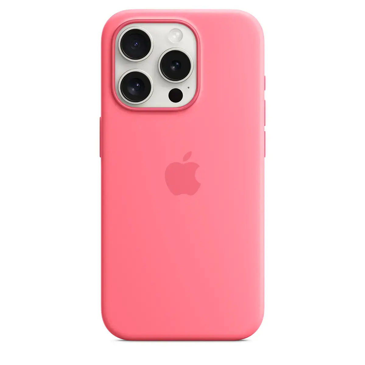 Чохол Apple iPhone 15 Pro Silicone Case with MagSafe Lux Copy - Pink