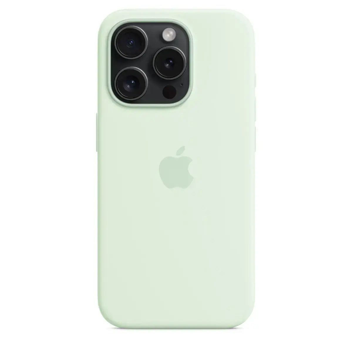 Чехол Apple iPhone 15 Pro Silicone Case with MagSafe Lux Copy - Soft Mint