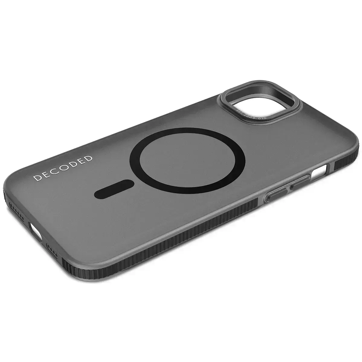Чехол DECODED Recycled Plastic Grip Case for iPhone 15 Plus - Transparant Black (D24IPO15PLBCT2FK)