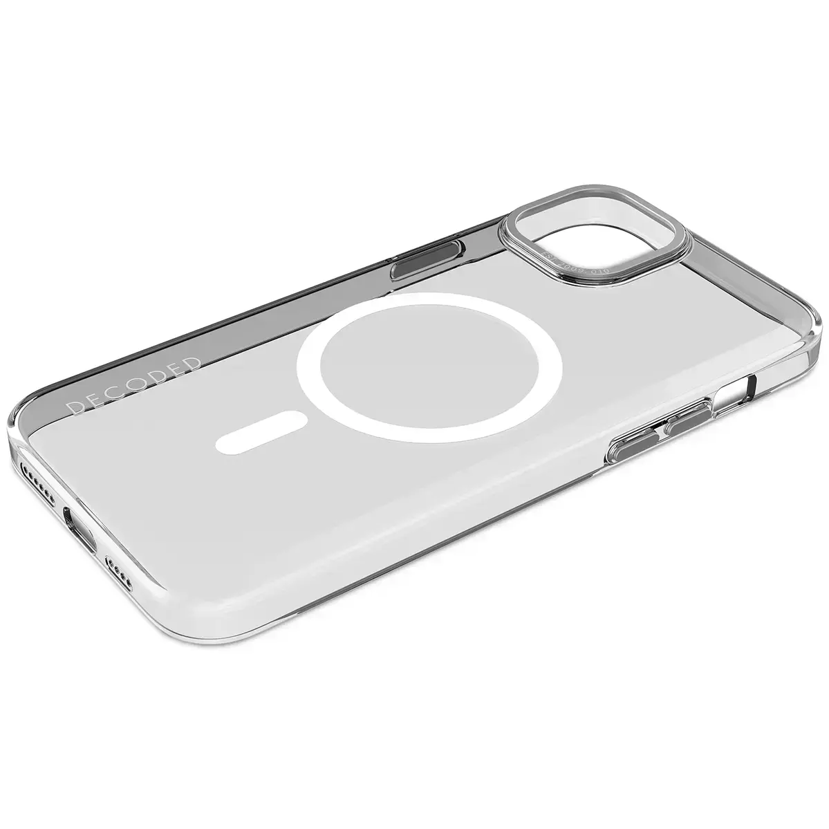 Чохол DECODED Recycled Plastic Grip Case for iPhone 15 Plus - Transparant (D24IPO15PLBCT2TT)