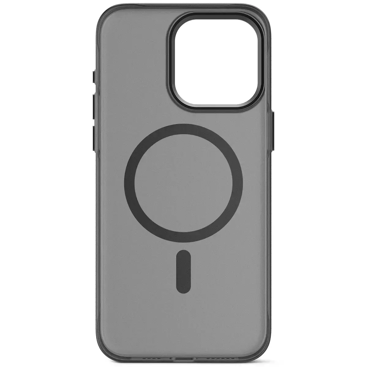 Чохол DECODED Recycled Plastic Grip Case for iPhone 15 Pro Max - Transparant Black (D24IPO15PMBCT2FK)