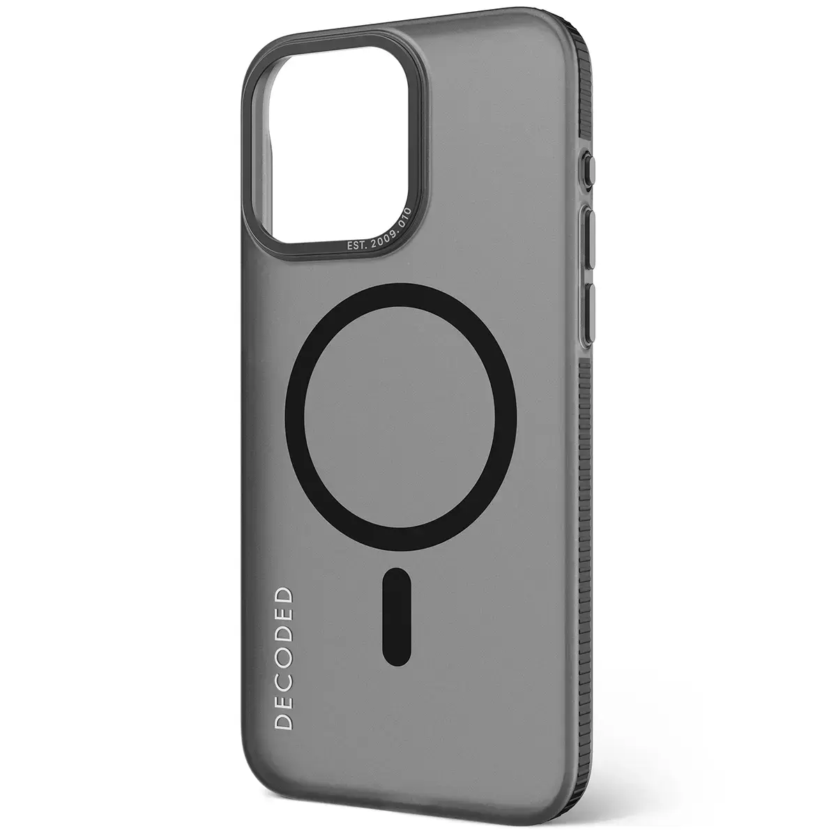 Чохол DECODED Recycled Plastic Grip Case for iPhone 15 Pro Max - Transparant Black (D24IPO15PMBCT2FK)