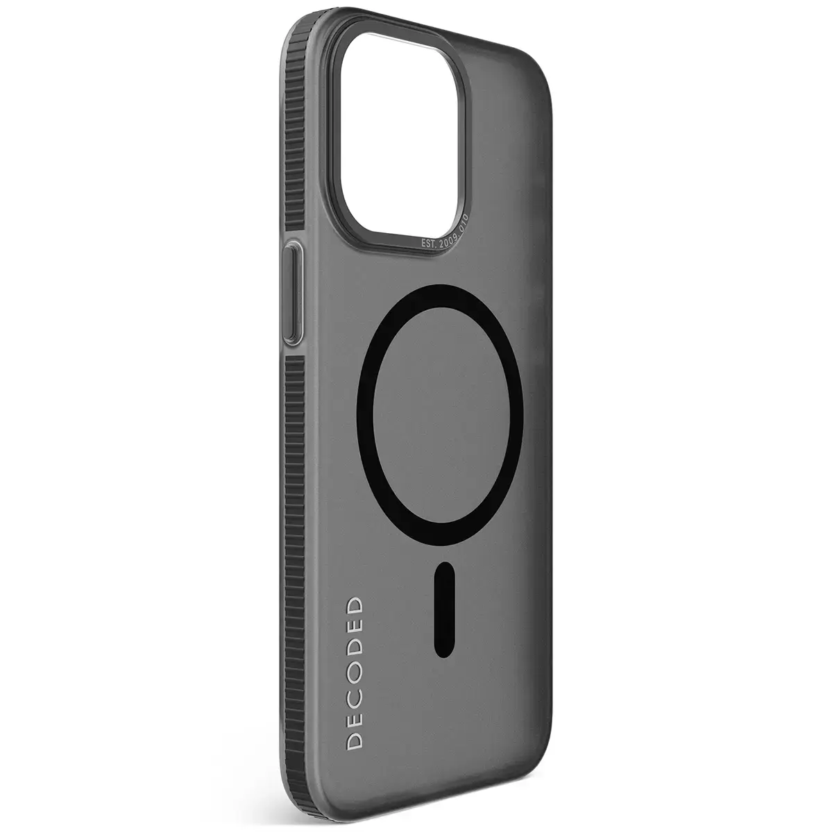 Чохол DECODED Recycled Plastic Grip Case for iPhone 15 Pro Max - Transparant Black (D24IPO15PMBCT2FK)