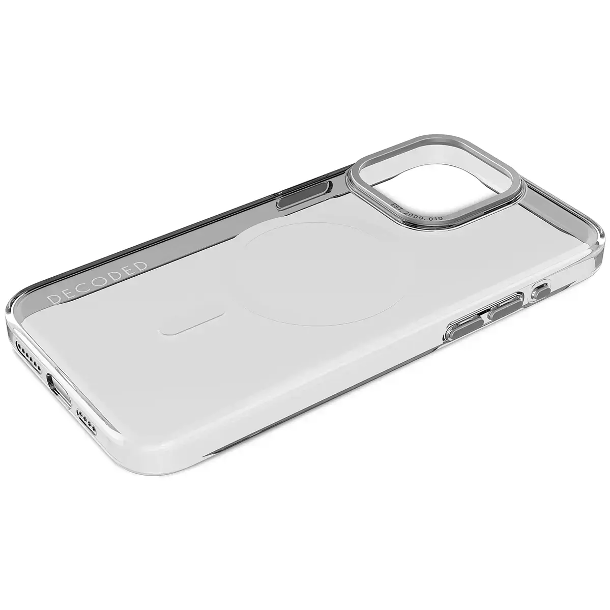 Чохол DECODED Recycled Plastic Grip Case for iPhone 15 Pro Max - Transparant (D24IPO15PMBCT2TT)