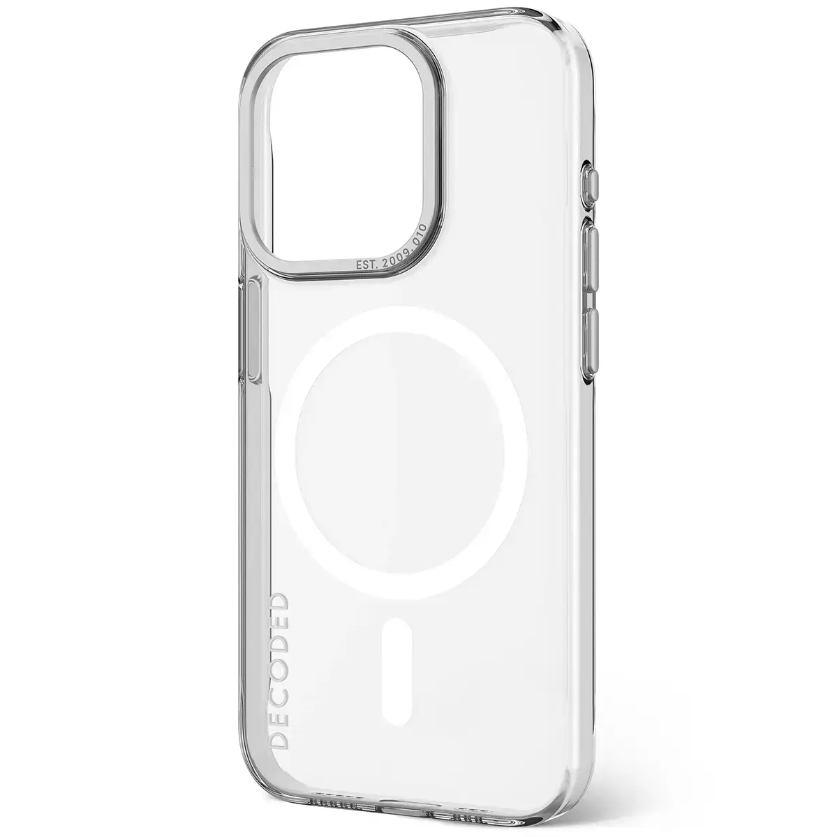 Чехол DECODED Recycled Plastic Grip Case for iPhone 15 Pro - Transparant (D24IPO15PBCT2TT)