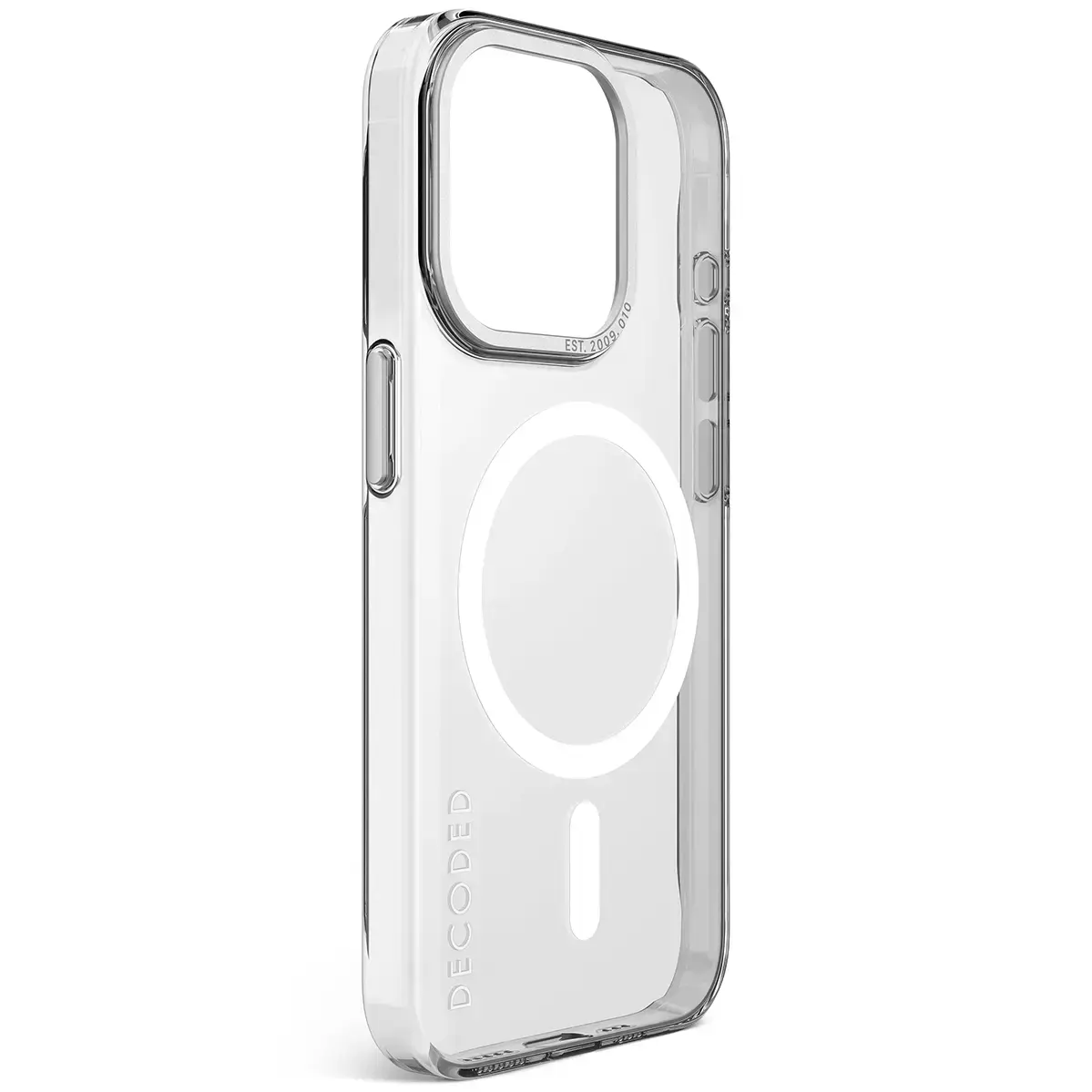 Чехол DECODED Recycled Plastic Grip Case for iPhone 15 Pro - Transparant (D24IPO15PBCT2TT)