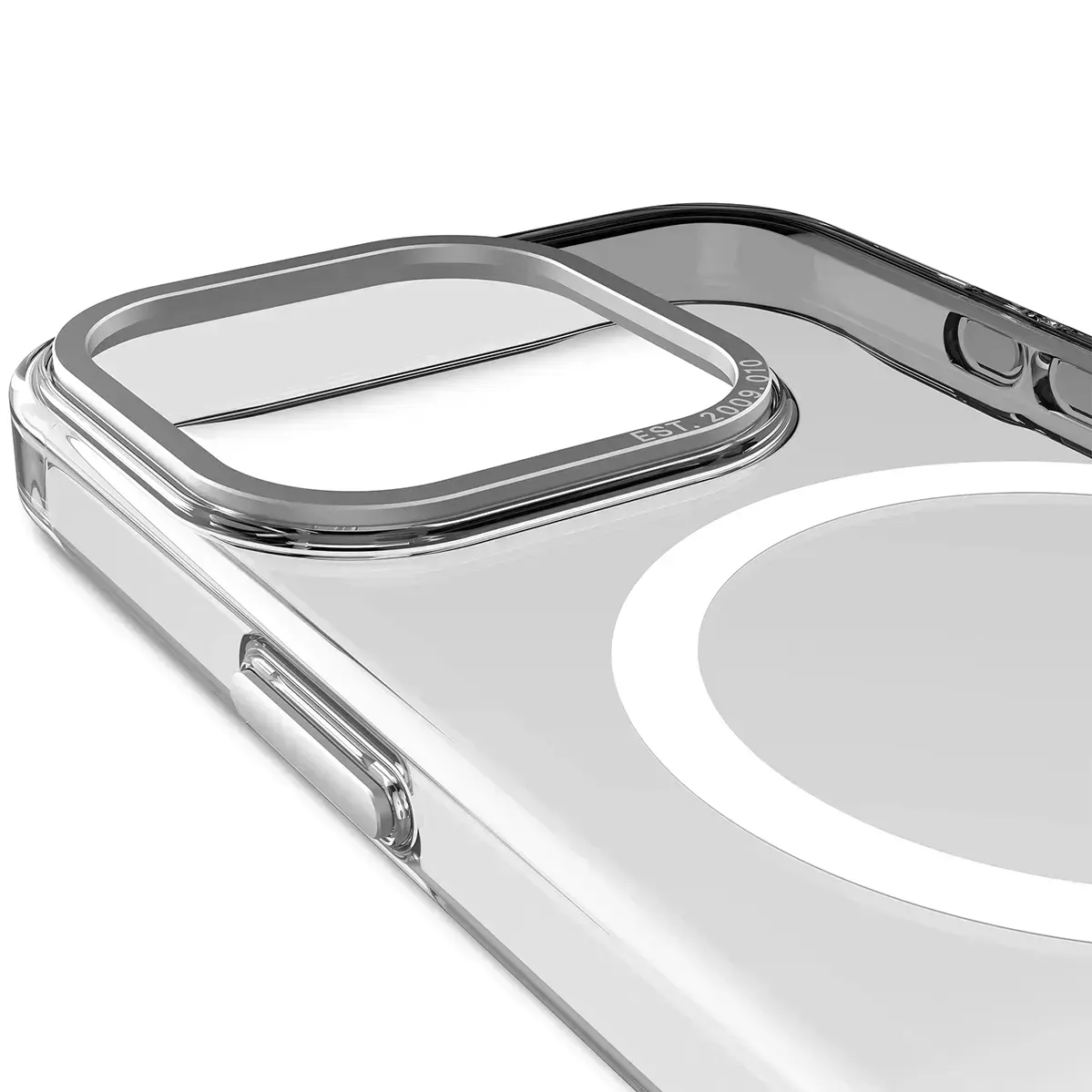 Чехол DECODED Recycled Plastic Grip Case for iPhone 15 Pro - Transparant (D24IPO15PBCT2TT)