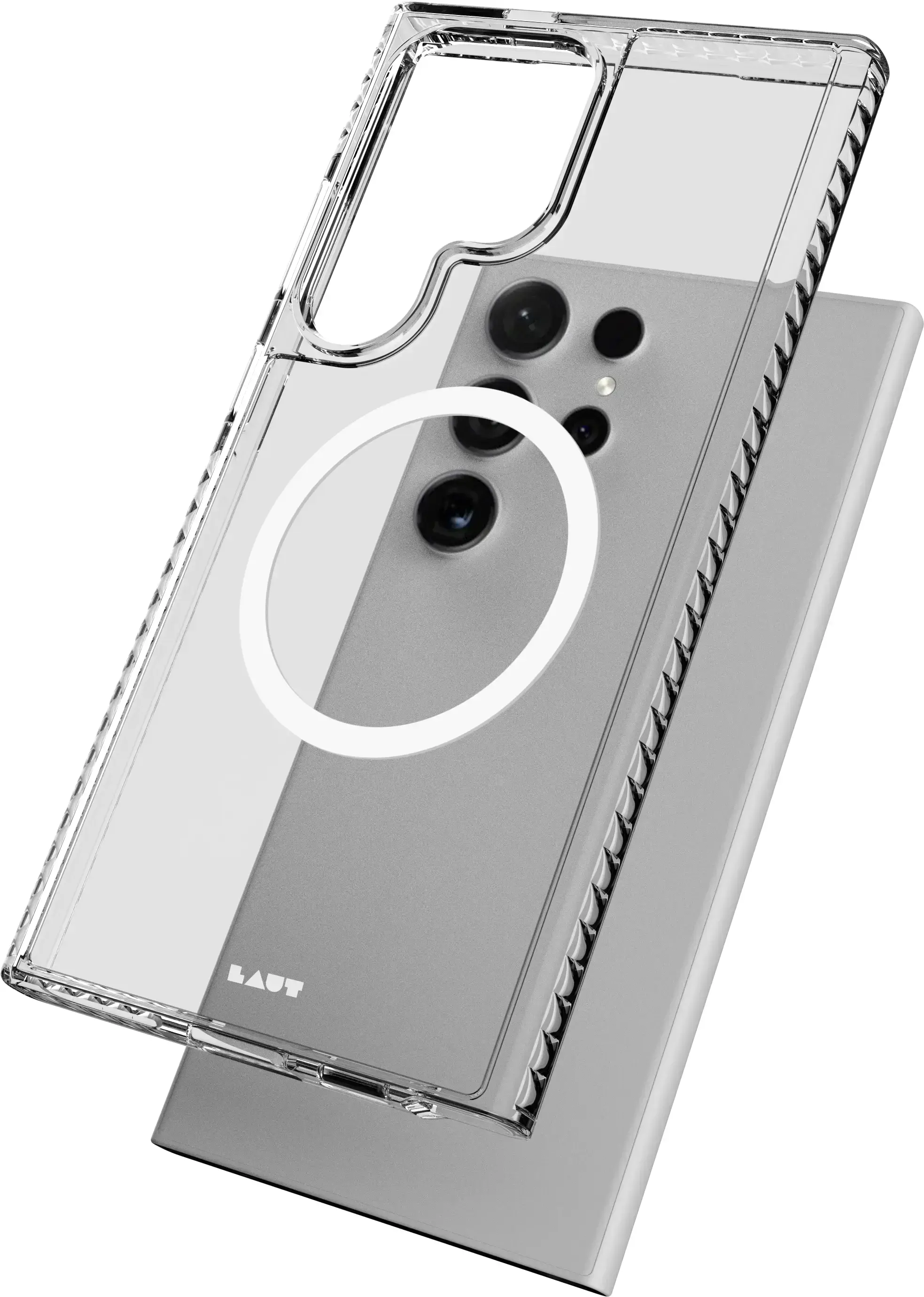 Чехол LAUT HUEX CRYSTAL для Samsung Galaxy S24 Ultra - Clear (L_S24L_HXC_UC)