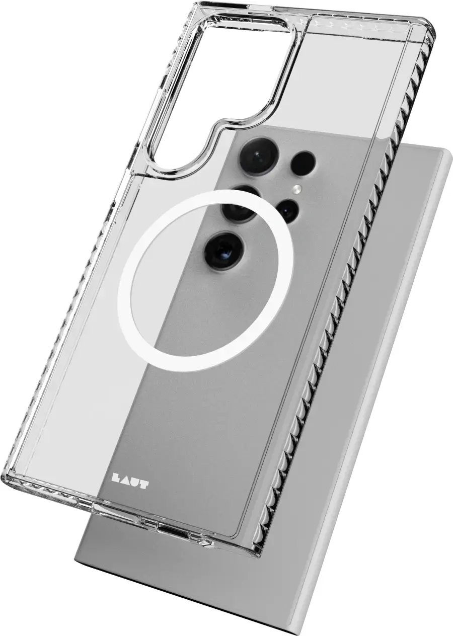 Чехол LAUT HUEX CRYSTAL для Samsung Galaxy S24 Ultra - Clear (L_S24L_HXC_UC)