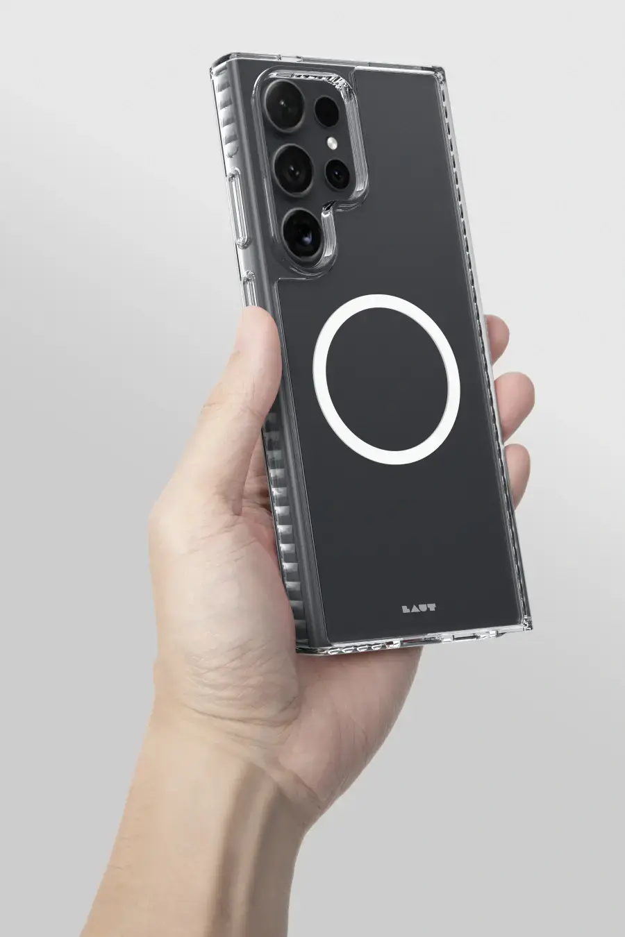 Чехол LAUT HUEX CRYSTAL для Samsung Galaxy S24 Ultra - Clear (L_S24L_HXC_UC)